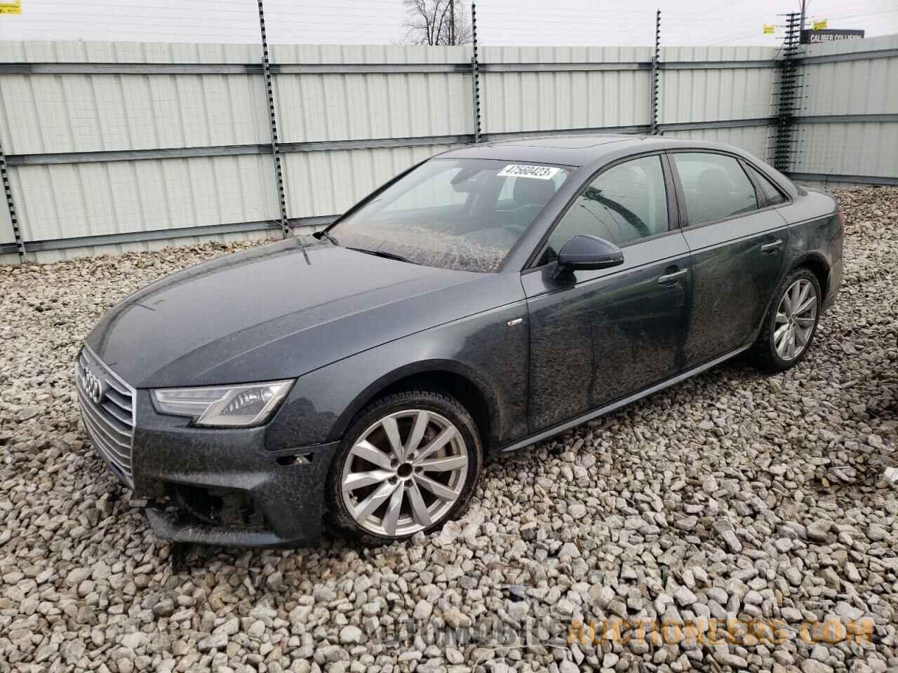 WAUDNAF44JA052596 AUDI A4 2018