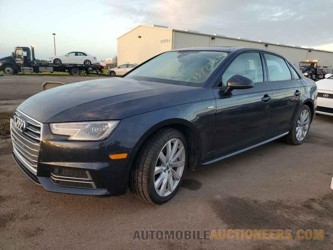 WAUDNAF44JA074095 AUDI A4 2018