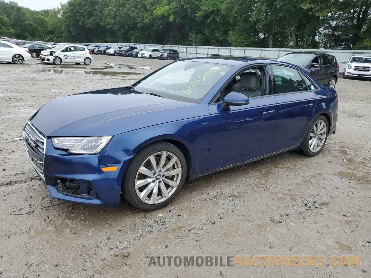 WAUDNAF44JN001320 AUDI A4 2018