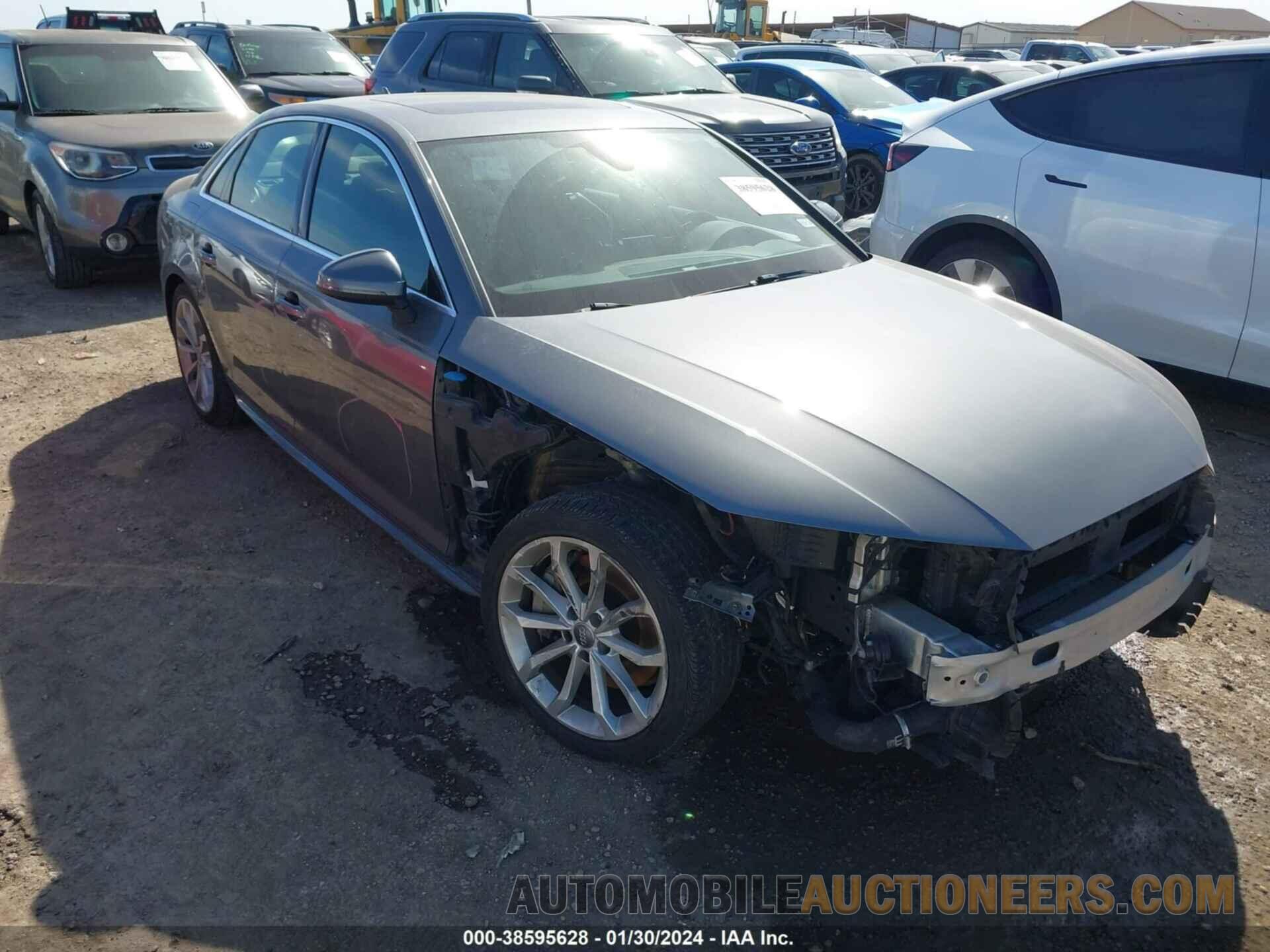 WAUDNAF44KA016909 AUDI A4 2019