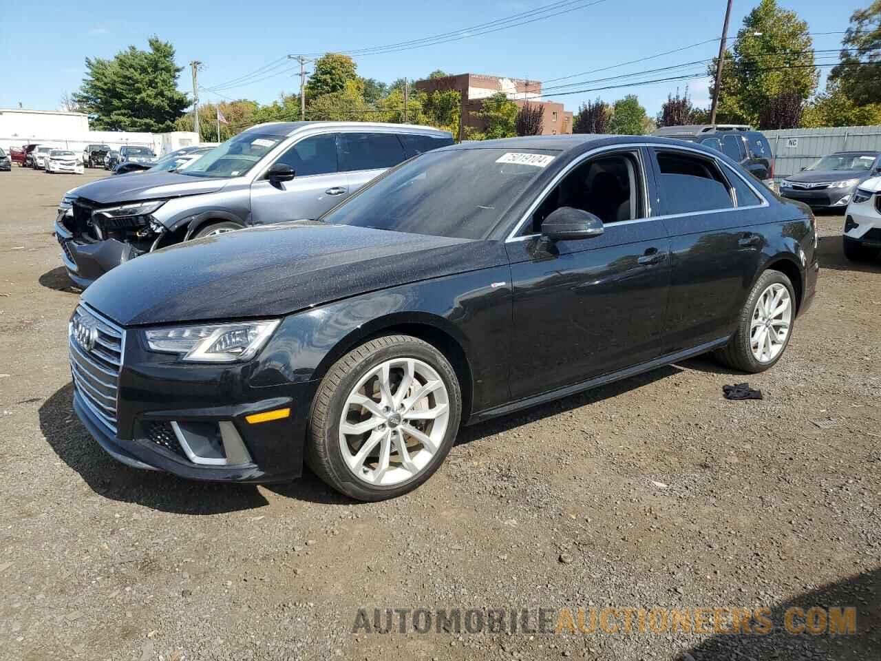 WAUDNAF44KN013243 AUDI A4 2019