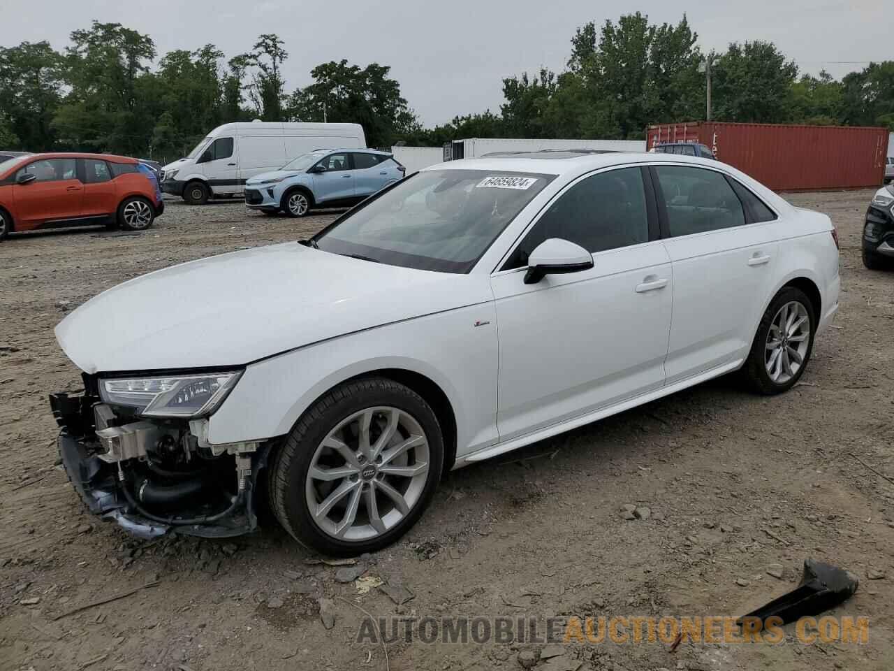 WAUDNAF44KN019060 AUDI A4 2019