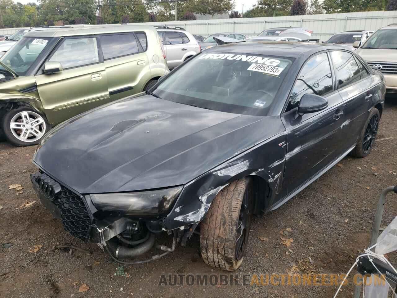 WAUDNAF45HN039746 AUDI A4 2017