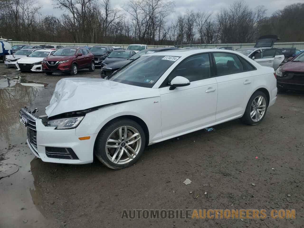 WAUDNAF45HN047264 AUDI A4 2017