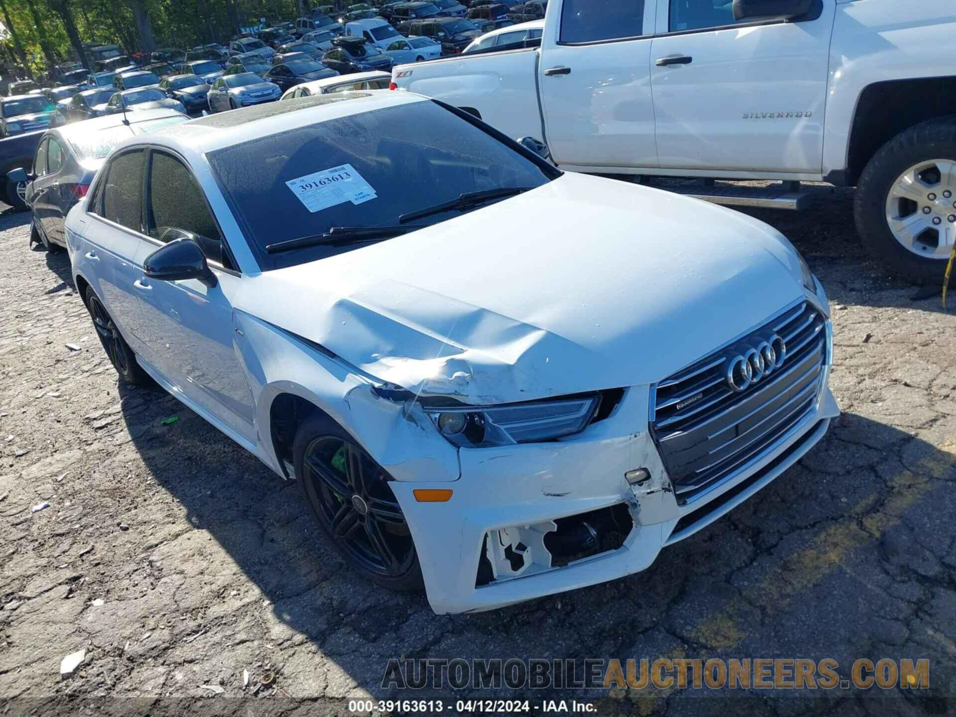 WAUDNAF45HN056921 AUDI A4 2017