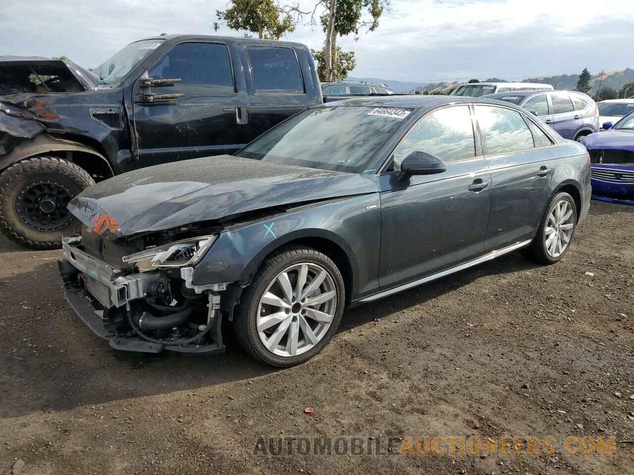 WAUDNAF45JA077524 AUDI A4 2018