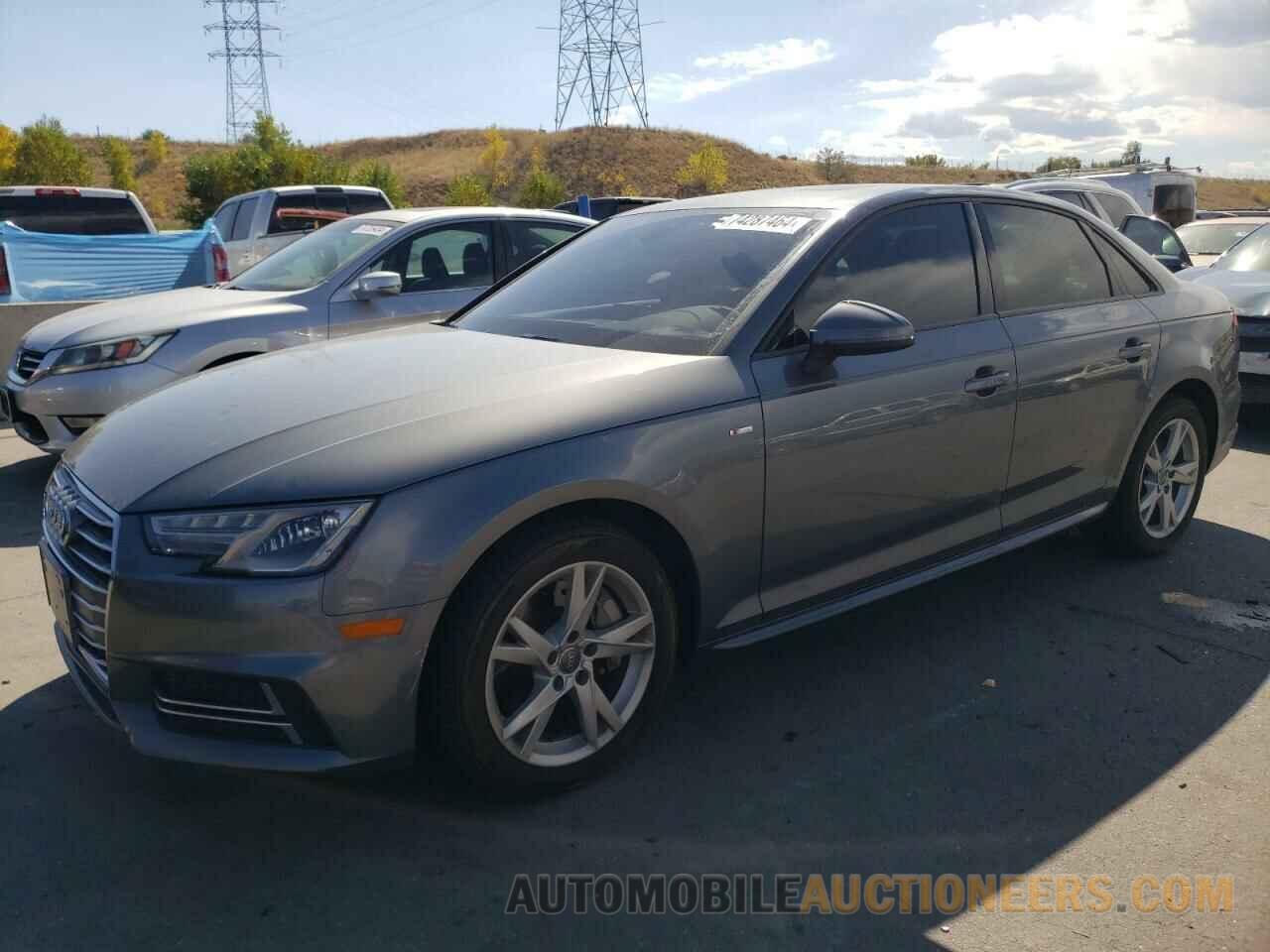 WAUDNAF45JA223503 AUDI A4 2018