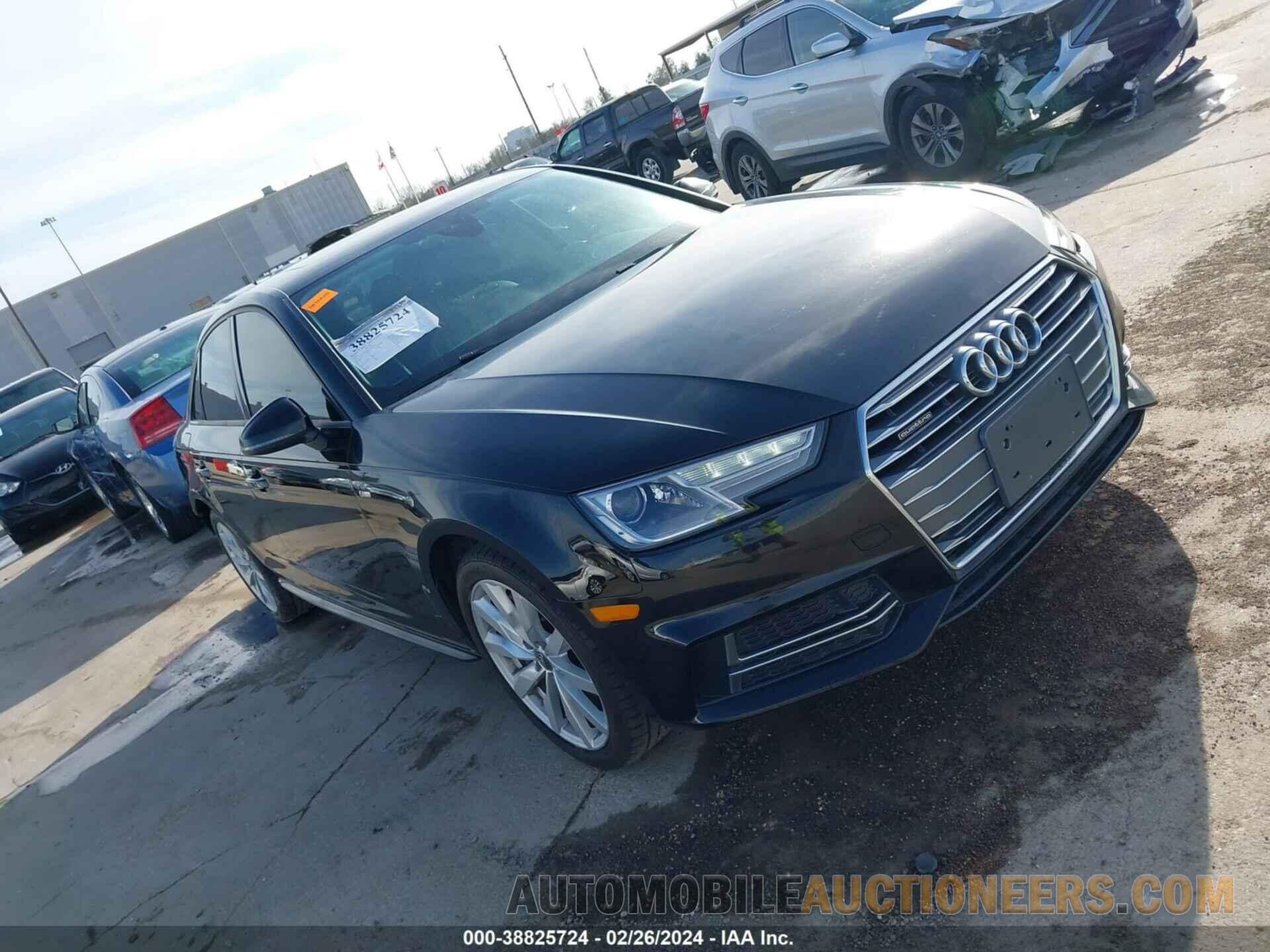 WAUDNAF45JN012472 AUDI A4 2018