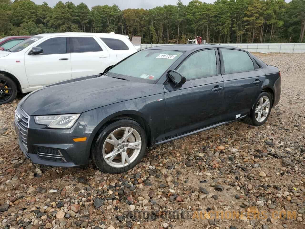 WAUDNAF45JN017087 AUDI A4 2018