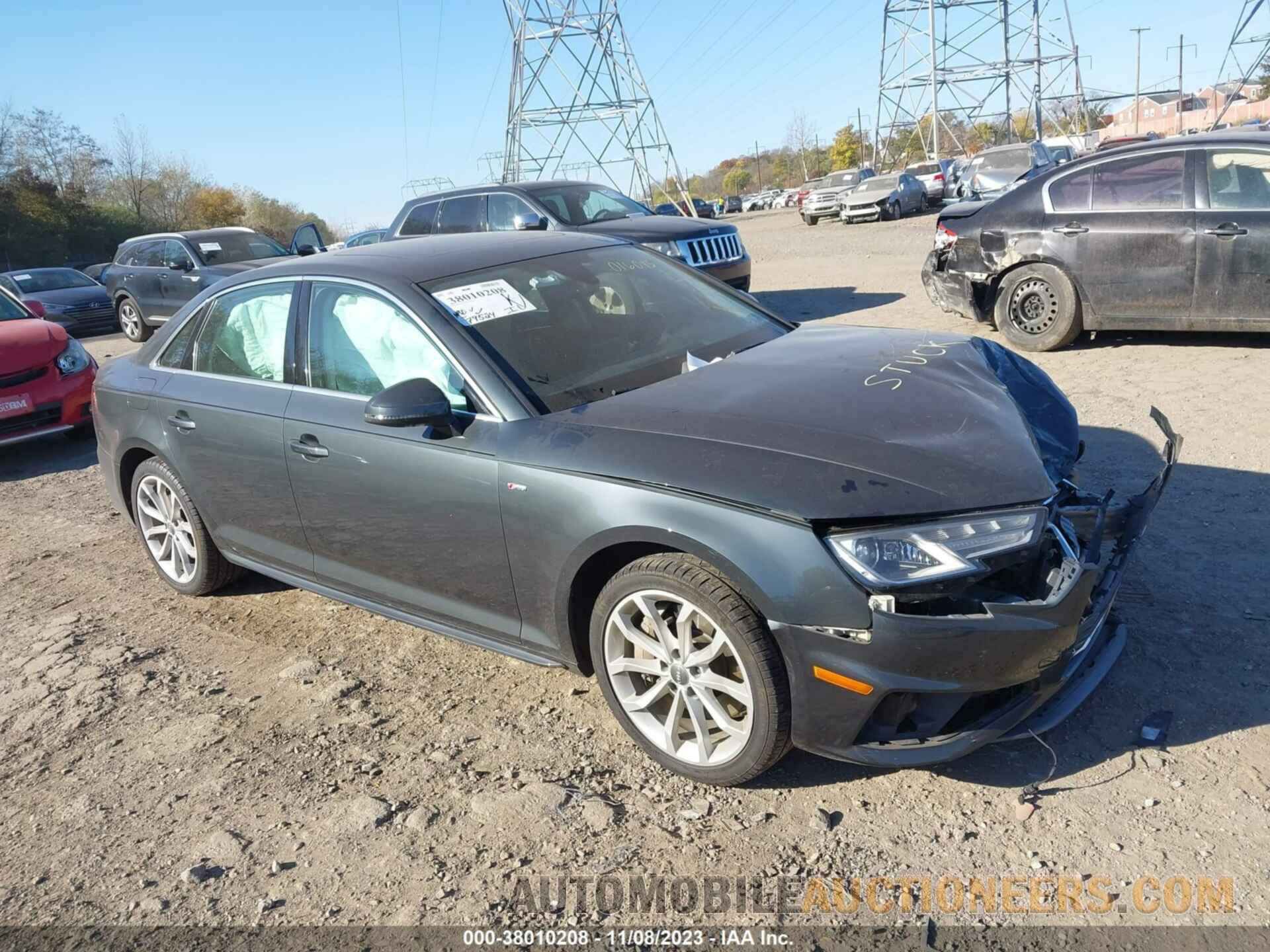 WAUDNAF45KA016045 AUDI A4 2019