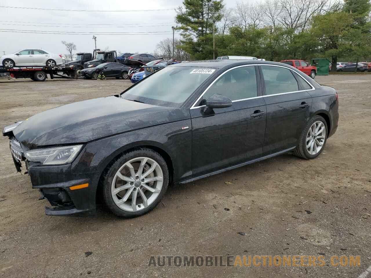 WAUDNAF45KA117053 AUDI A4 2019