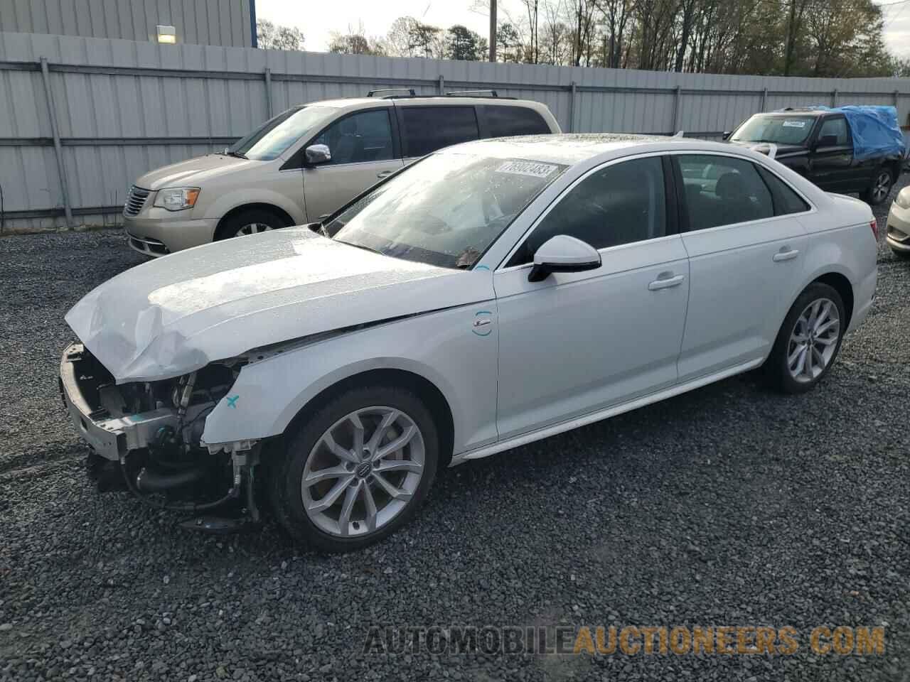 WAUDNAF45KN002462 AUDI A4 2019