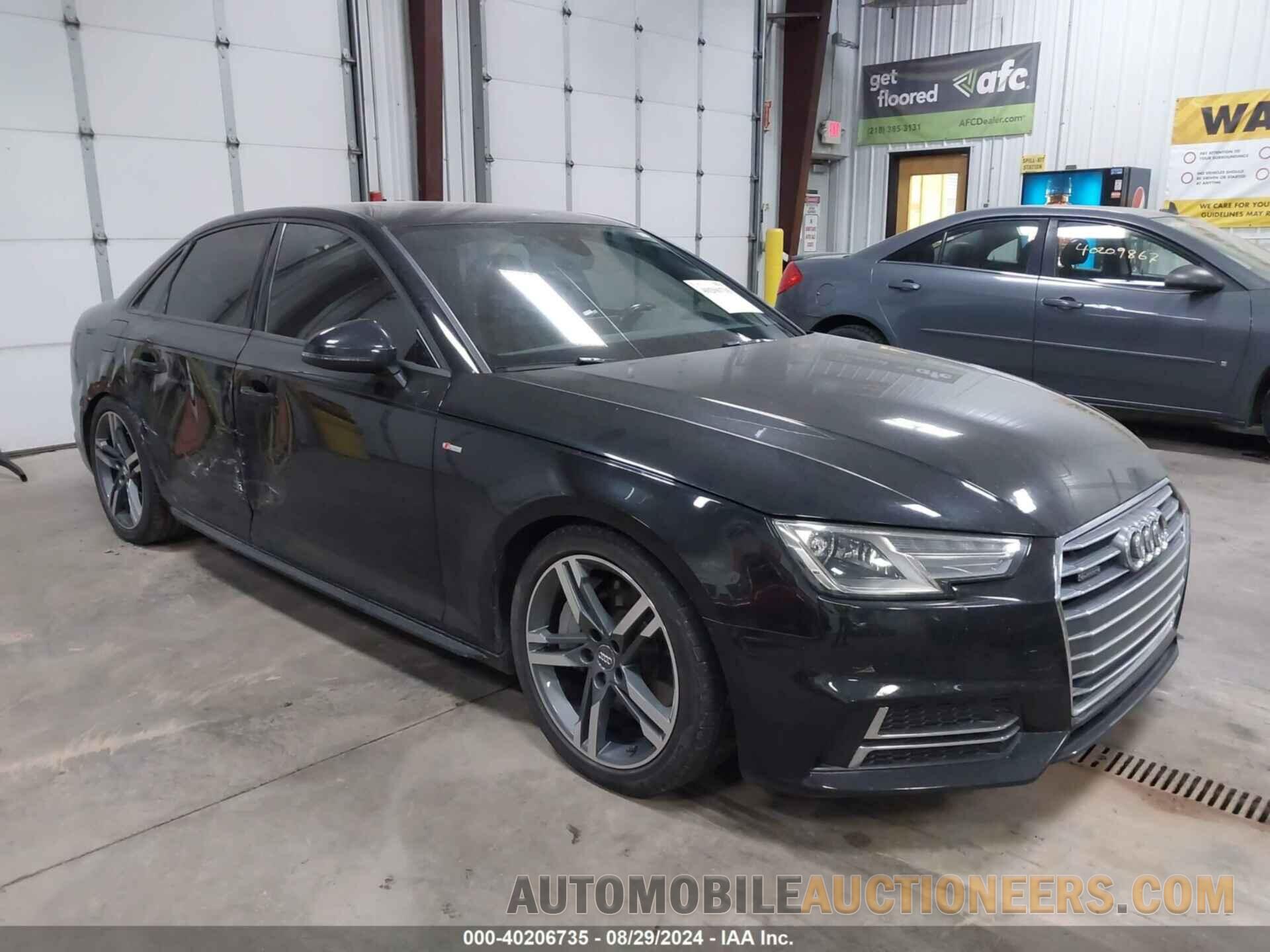 WAUDNAF46HN052408 AUDI A4 2017