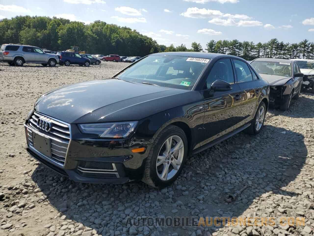 WAUDNAF46JA144261 AUDI A4 2018