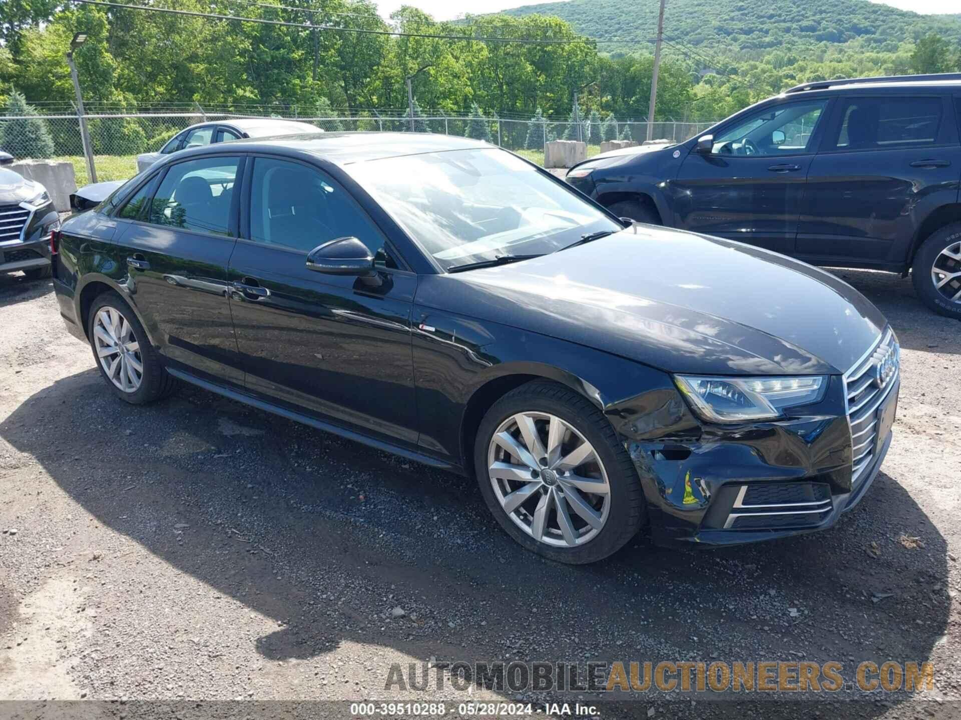 WAUDNAF46JN013257 AUDI A4 2018