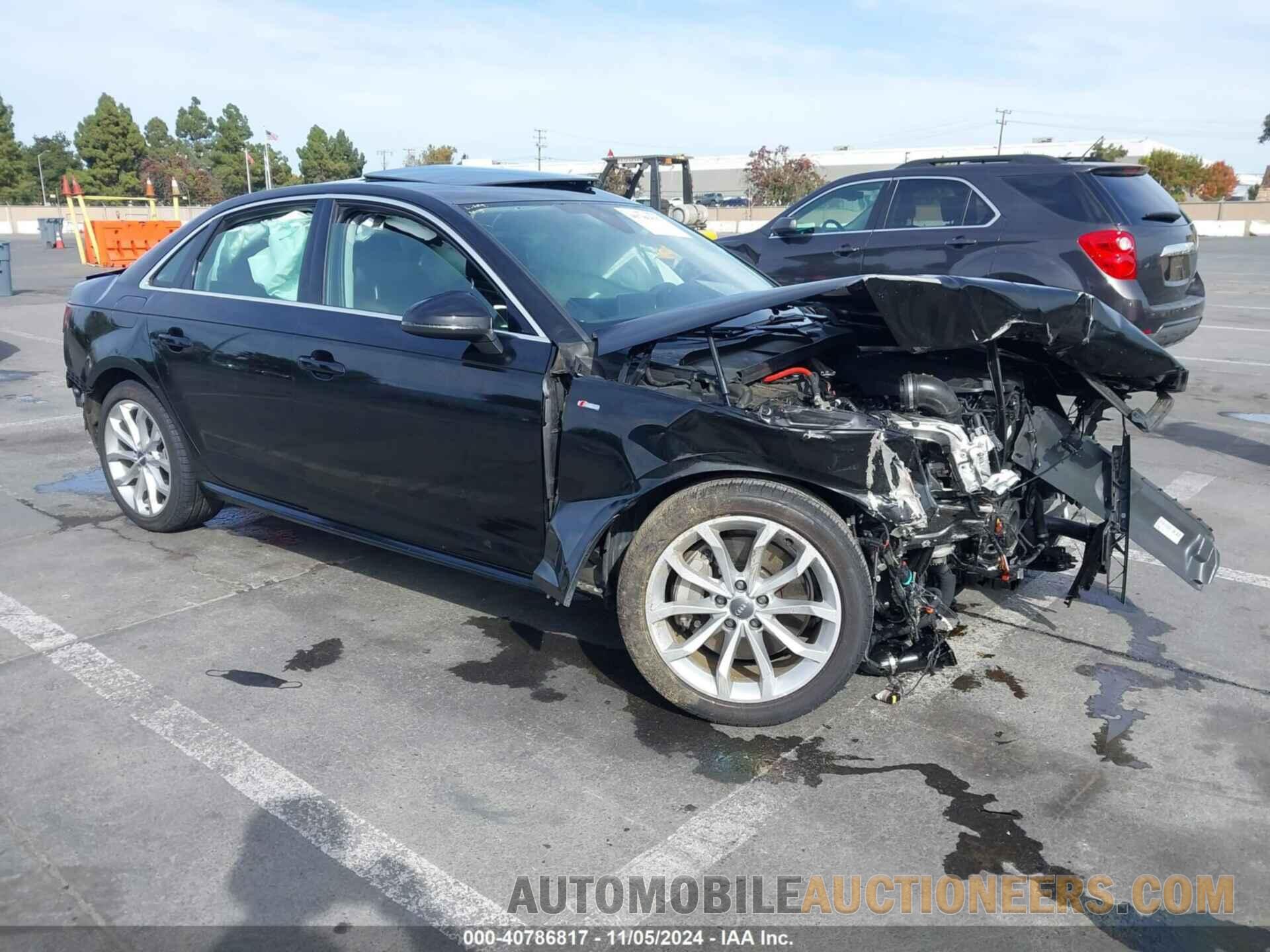 WAUDNAF46KN013468 AUDI A4 2019