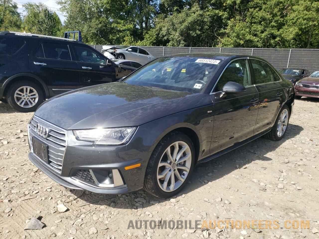 WAUDNAF46KN018718 AUDI A4 2019