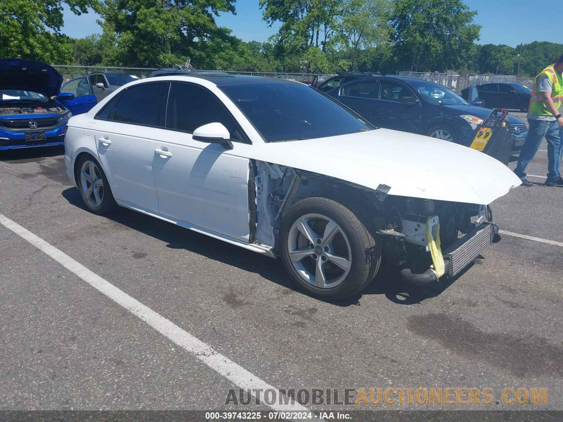 WAUDNAF46KN019495 AUDI A4 2019