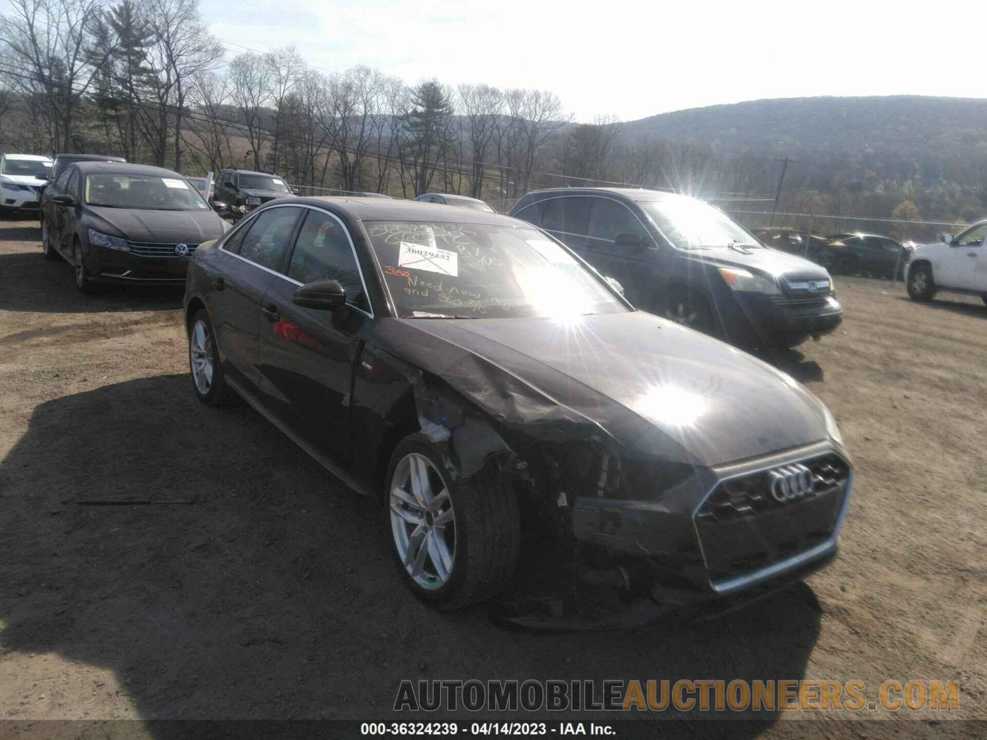 WAUDNAF46LN010880 AUDI A4 2020