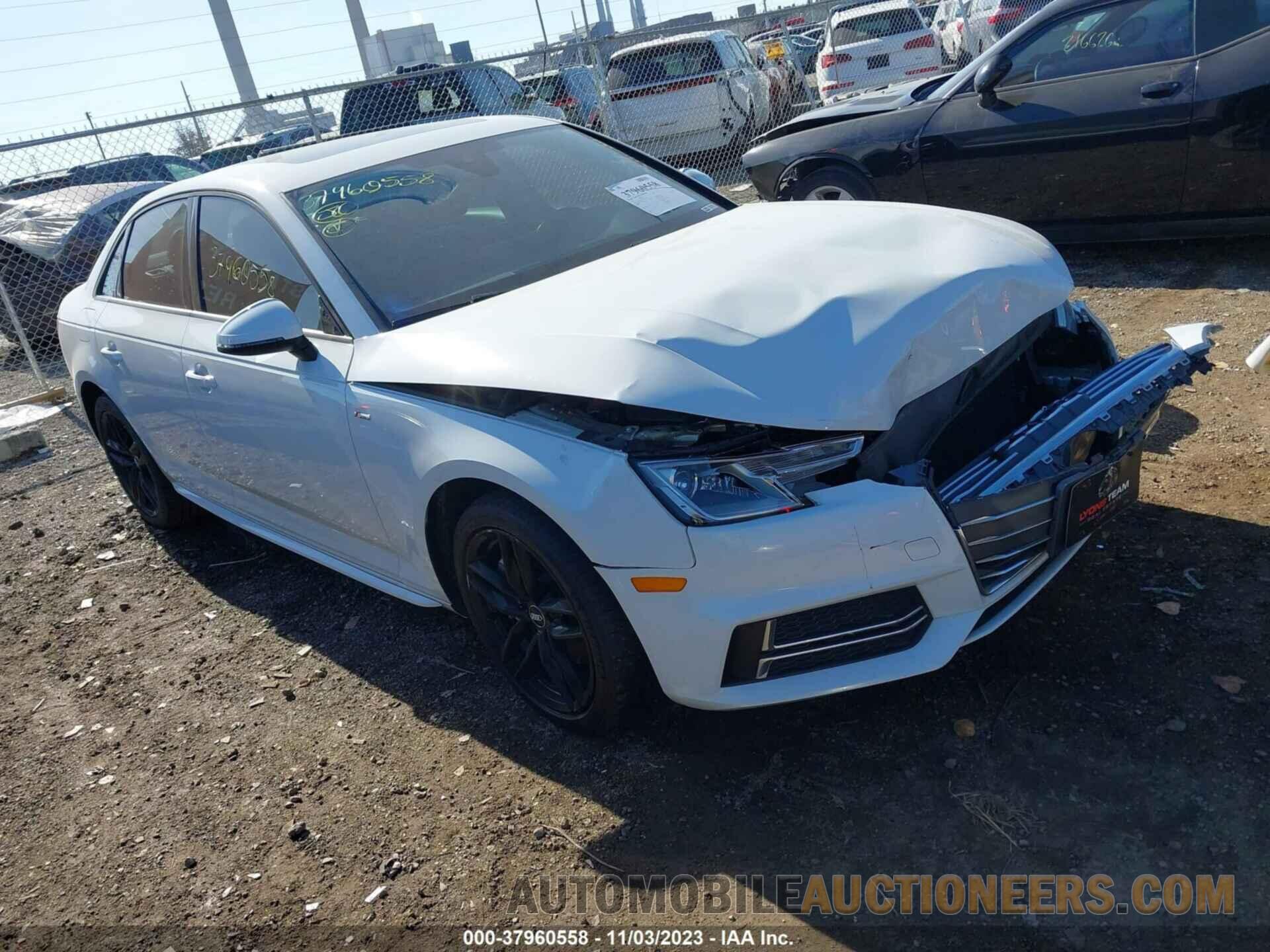 WAUDNAF47HN051042 AUDI A4 2017