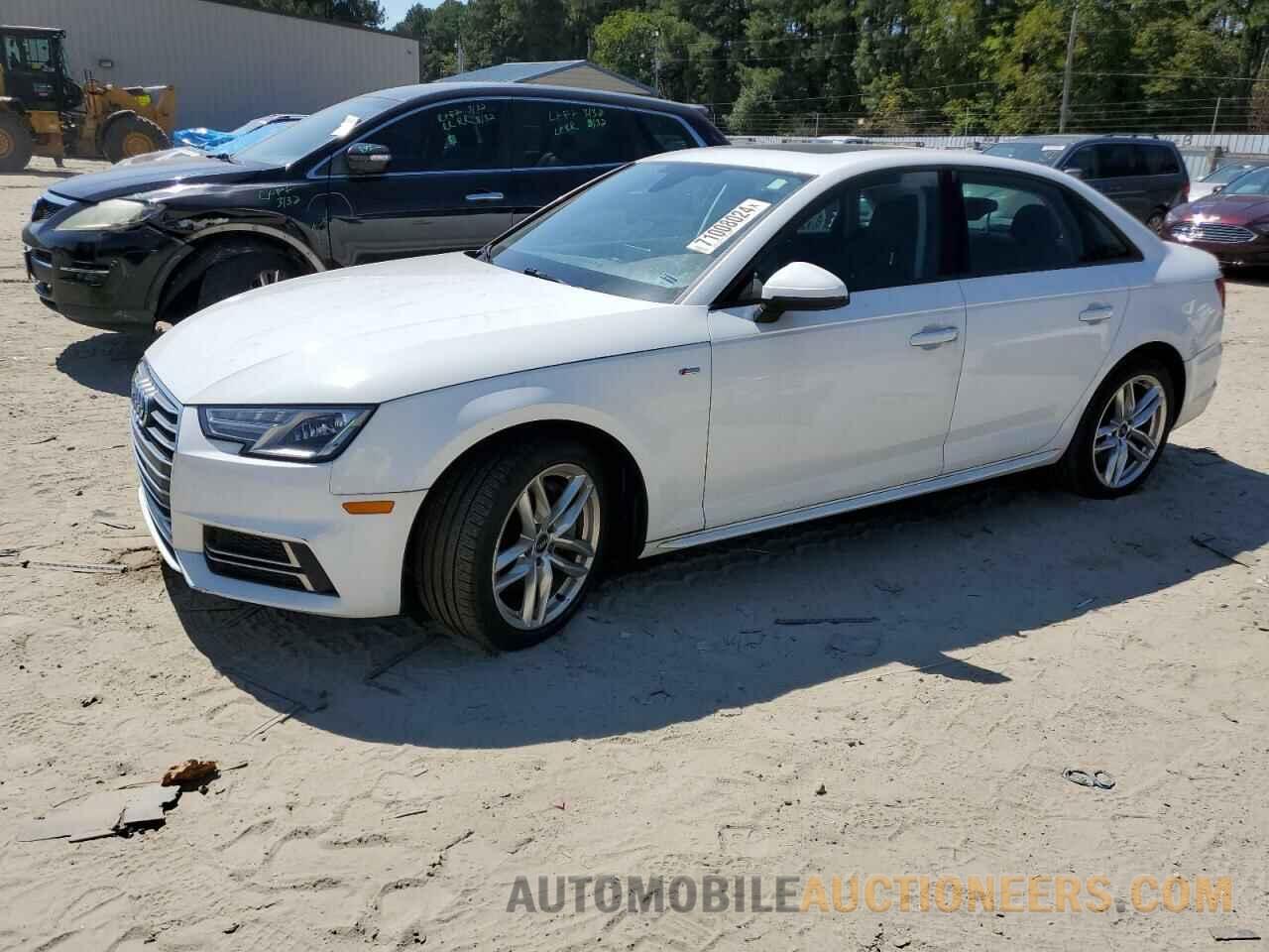 WAUDNAF47HN058721 AUDI A4 2017