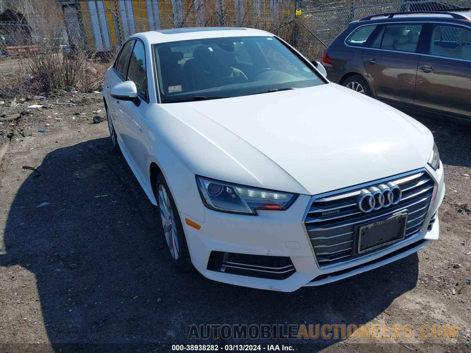 WAUDNAF47JA023478 AUDI A4 2018