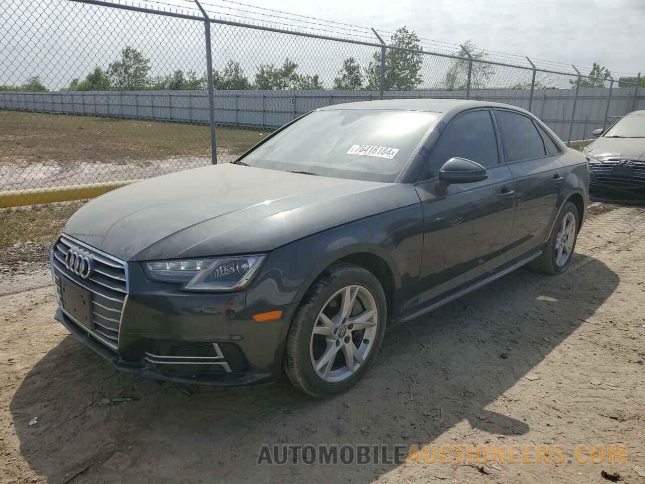 WAUDNAF47JA060496 AUDI A4 2018