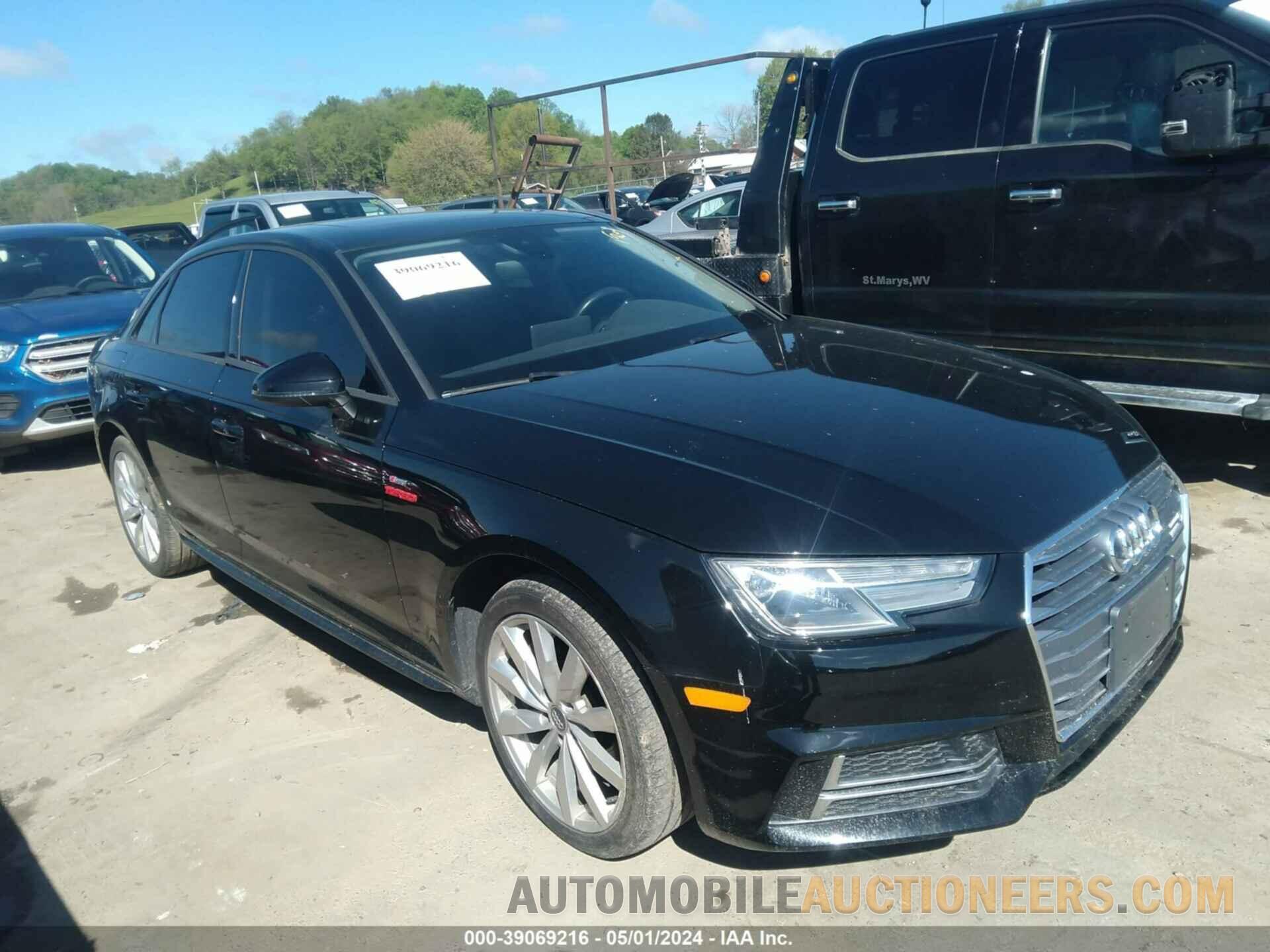 WAUDNAF47JN017320 AUDI A4 2018