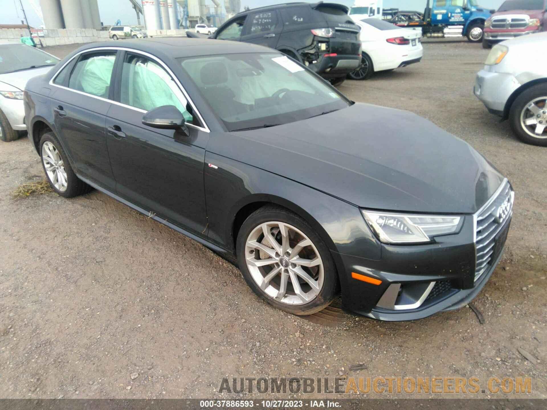 WAUDNAF47KA103526 AUDI A4 2019