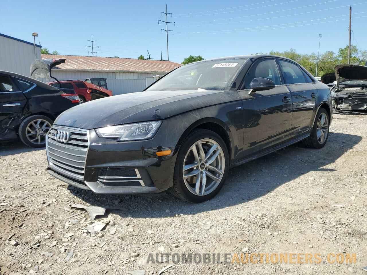 WAUDNAF48HN047047 AUDI A4 2017