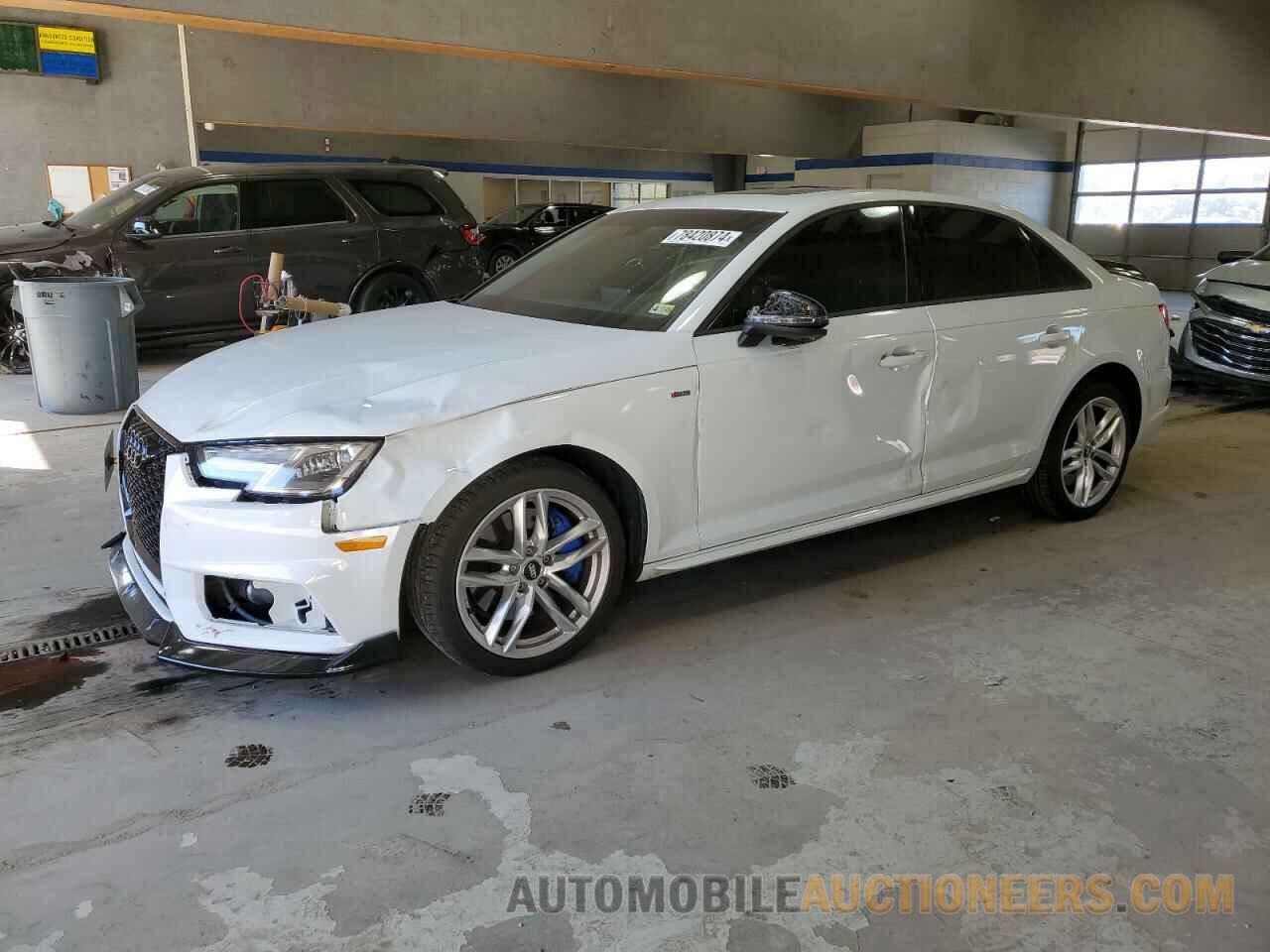 WAUDNAF48HN050238 AUDI A4 2017