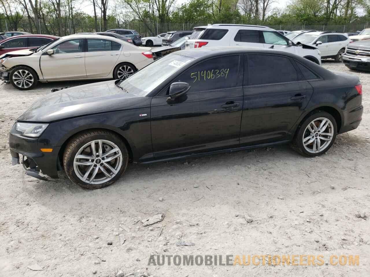 WAUDNAF48HN050661 AUDI A4 2017