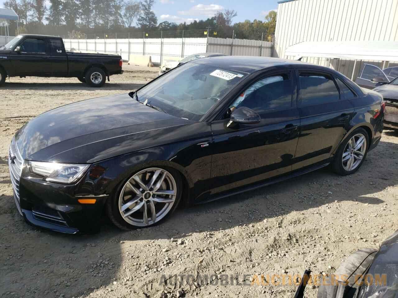 WAUDNAF48HN052507 AUDI A4 2017