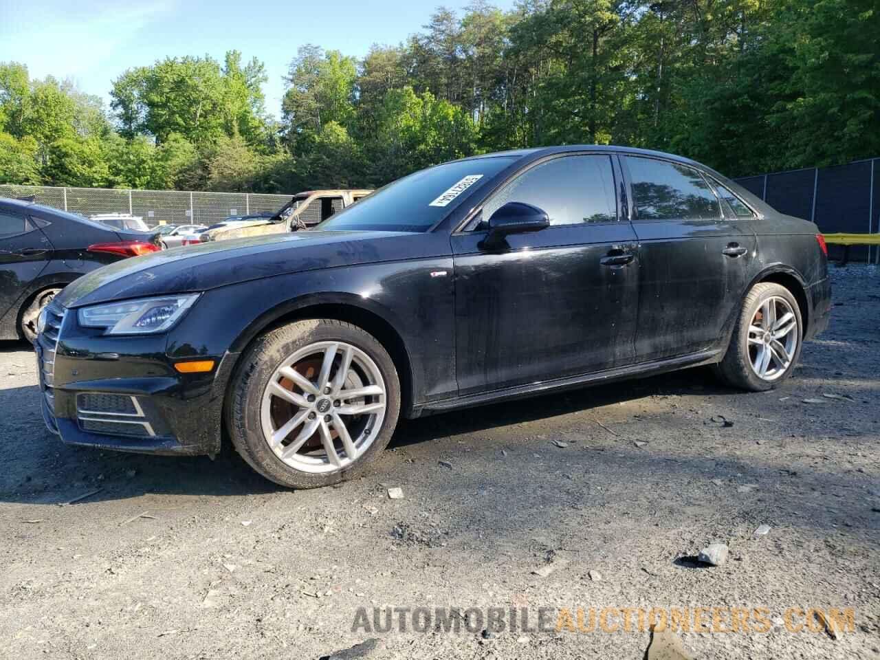 WAUDNAF48HN056542 AUDI A4 2017