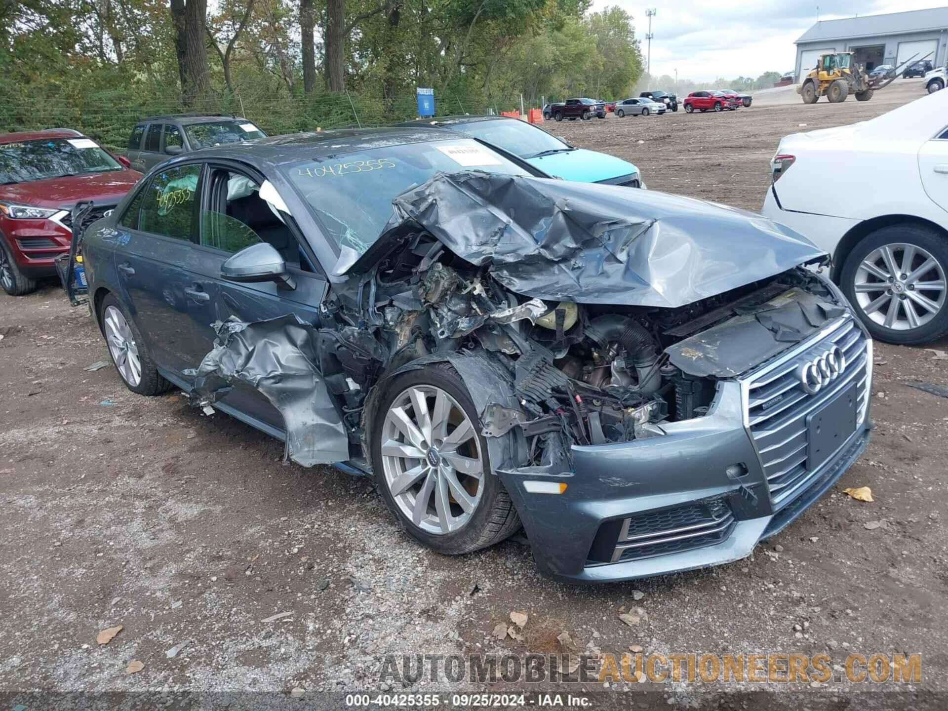 WAUDNAF48JA150532 AUDI A4 2018