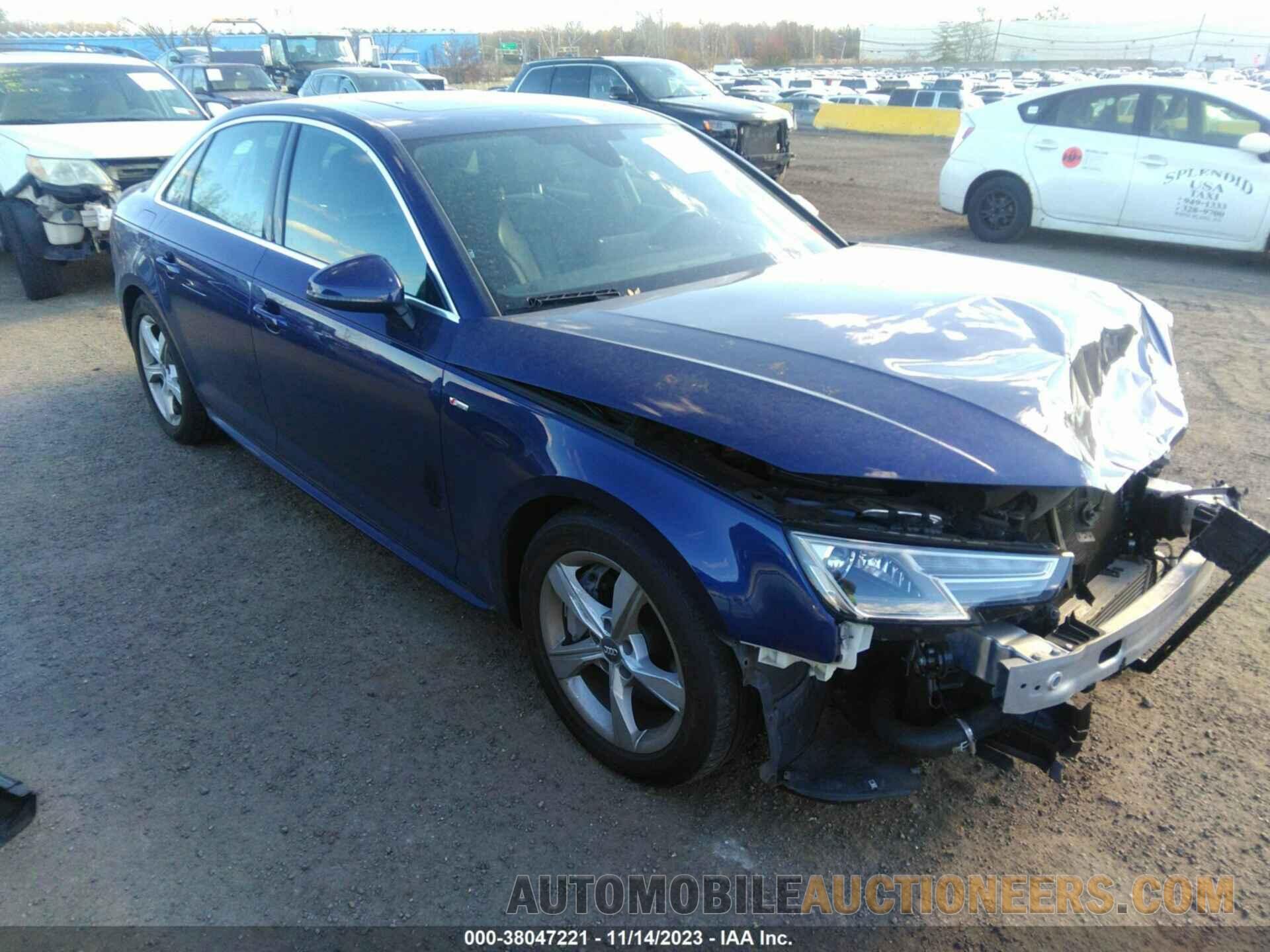 WAUDNAF48KA012751 AUDI A4 2019