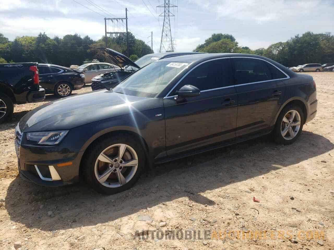 WAUDNAF48KA030893 AUDI A4 2019