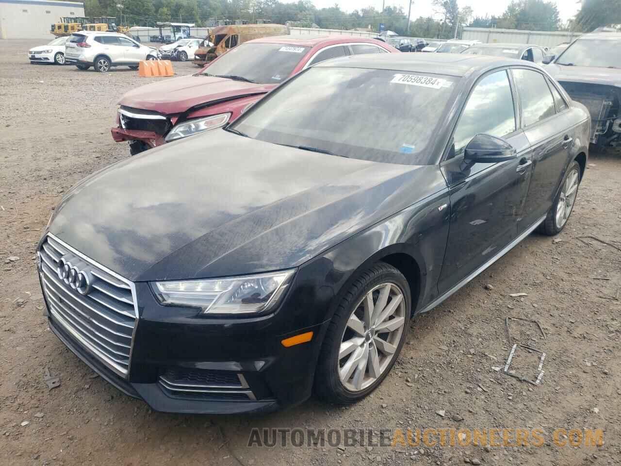 WAUDNAF49JA058443 AUDI A4 2018