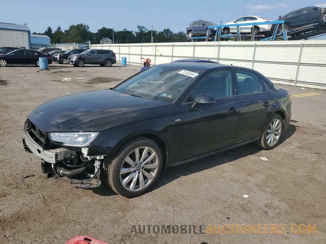 WAUDNAF49JA112615 AUDI A4 2018