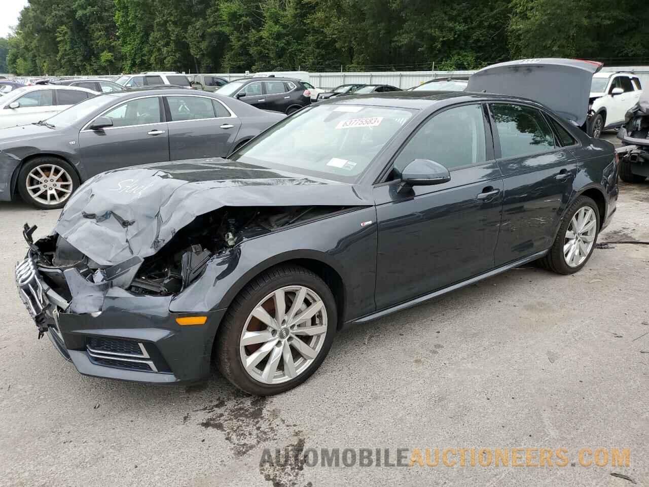 WAUDNAF49JA131004 AUDI A4 2018