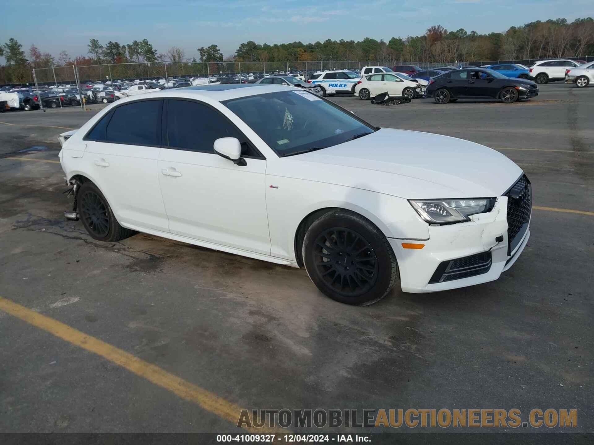 WAUDNAF49JA151740 AUDI A4 2018