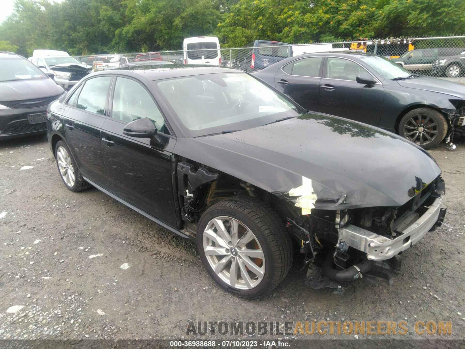 WAUDNAF49JN013804 AUDI A4 2018