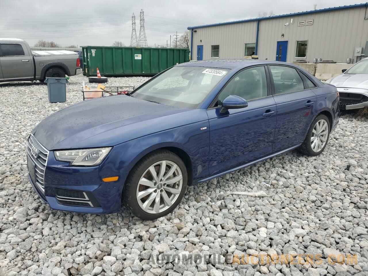 WAUDNAF49JN017545 AUDI A4 2018