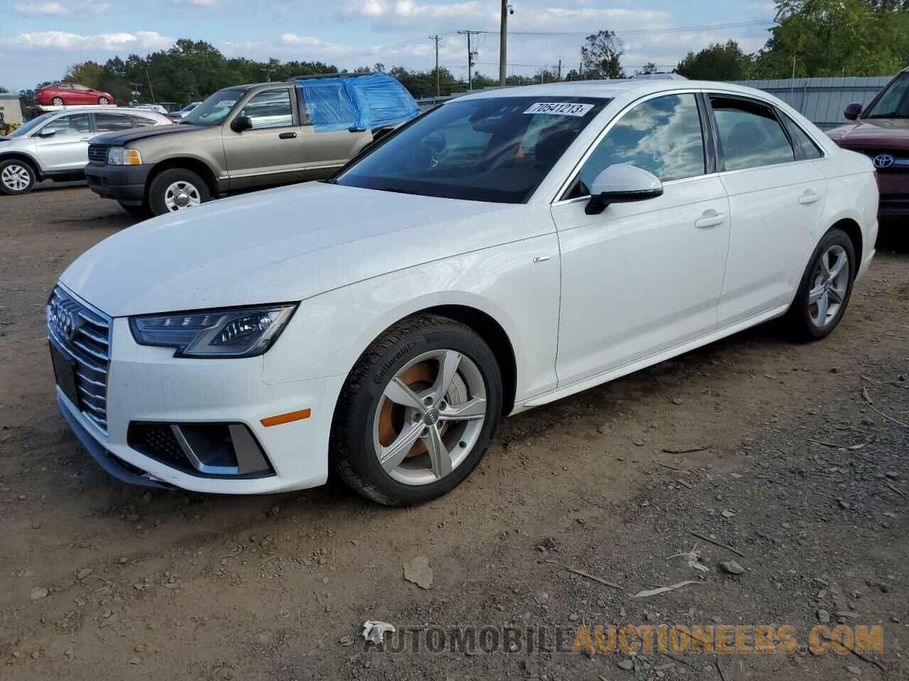 WAUDNAF49KA014119 AUDI A4 2019