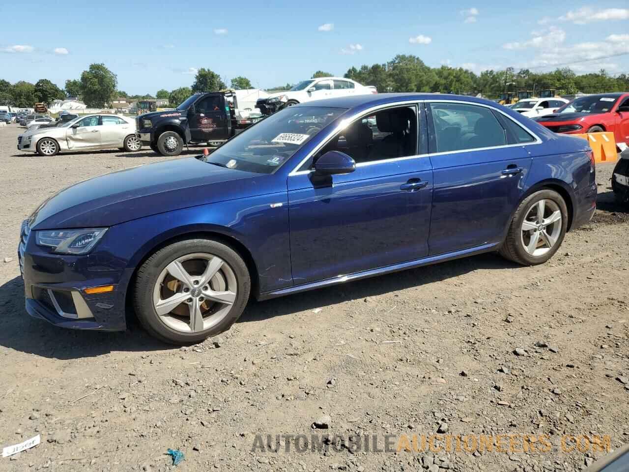 WAUDNAF49KA035293 AUDI A4 2019