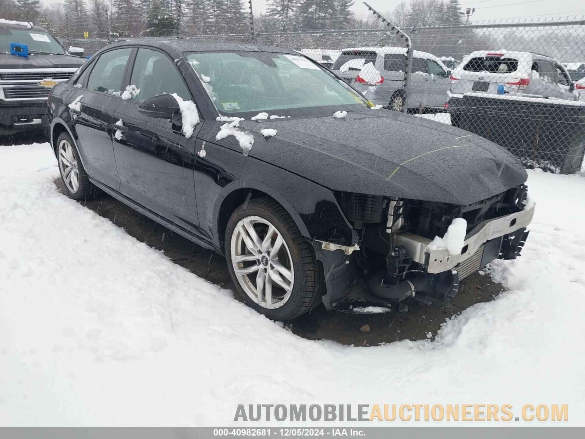 WAUDNAF4XHN049527 AUDI A4 2017