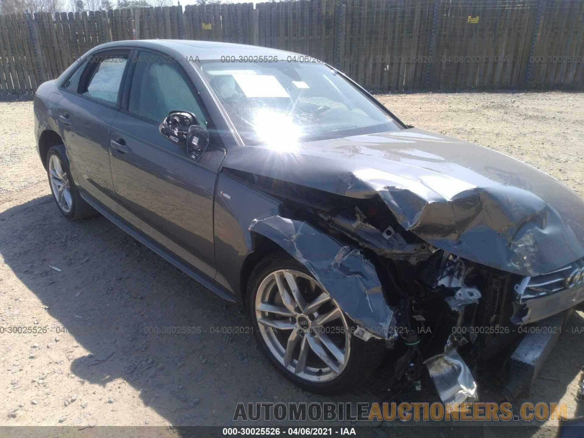 WAUDNAF4XHN049799 AUDI A4 2017