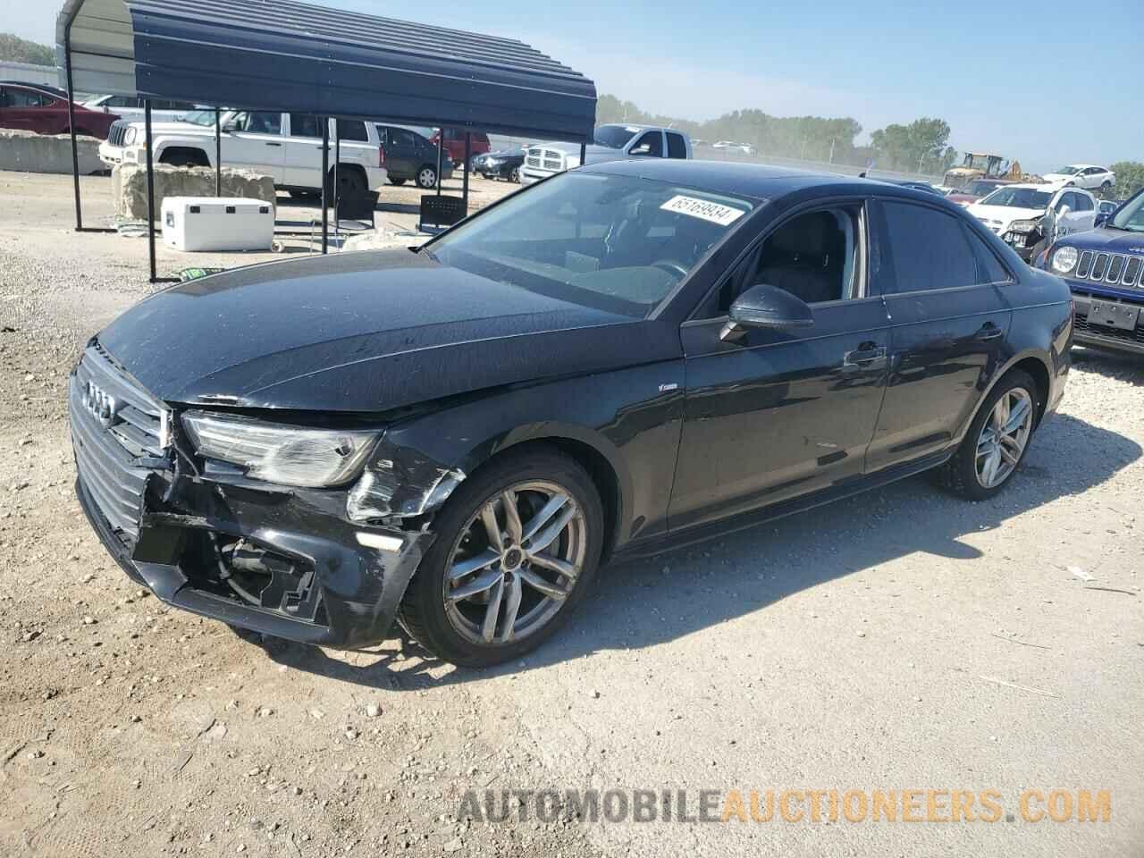 WAUDNAF4XHN059135 AUDI A4 2017