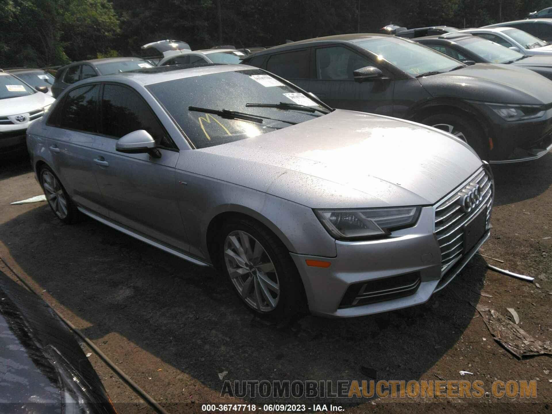 WAUDNAF4XJA023104 AUDI A4 2018