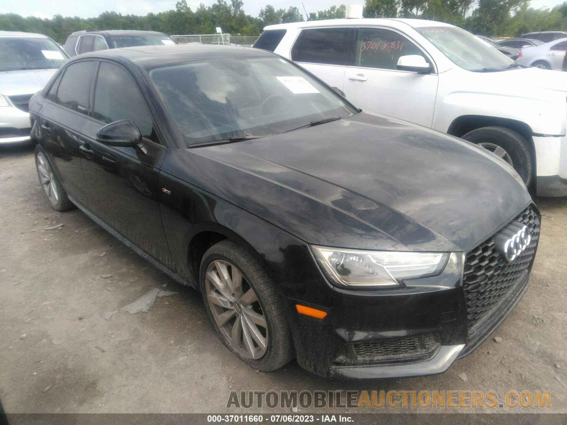 WAUDNAF4XJA040243 AUDI A4 2018